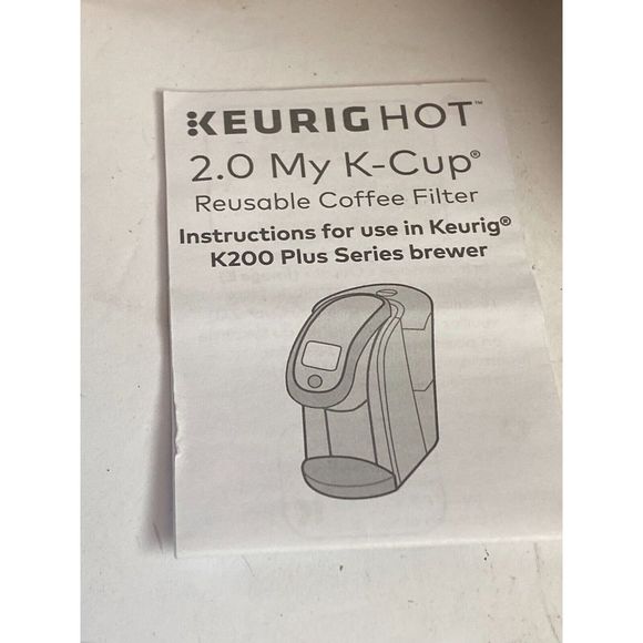 Keurig‎ Hot 2.0 K Cup Holder Replacement Part For Keurig K200 Black New Open Box - Picture 2 of 6